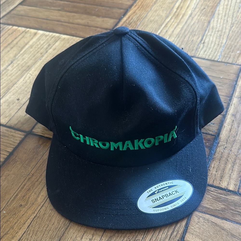 Chromakopia Black Snapback Hat